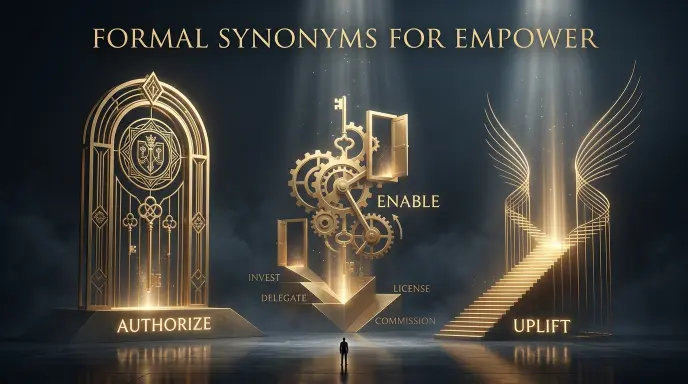 Formal Synonyms for Empower